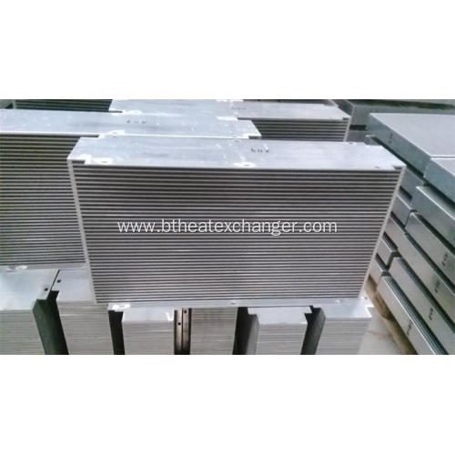 Aluminum Plate-Bar Heat Exchanger for Agricultural Machine